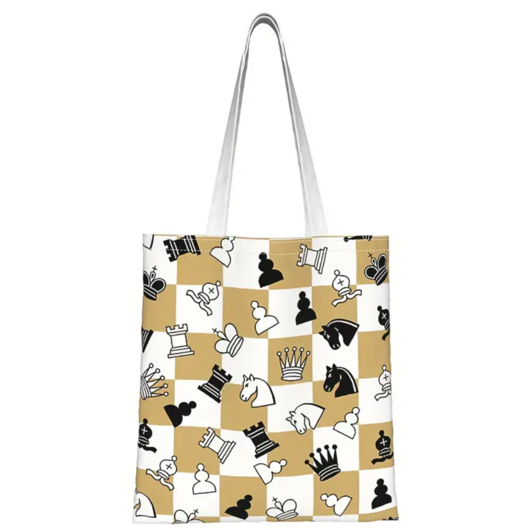 Bossa "Tote Bag" Groga i Blanca
