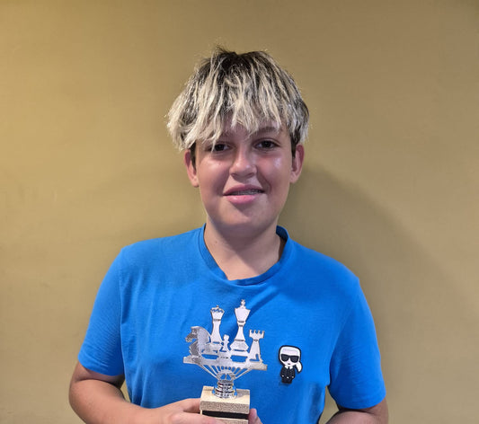 Bastian Suazo campió sub-14 al Memorial Josep Maria Garriga.