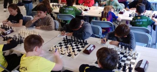 Buena actuación del Club Escacs Lloret en la Liga Sub-12 de Girona