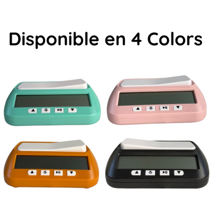 Rellotge d'Escacs Negre